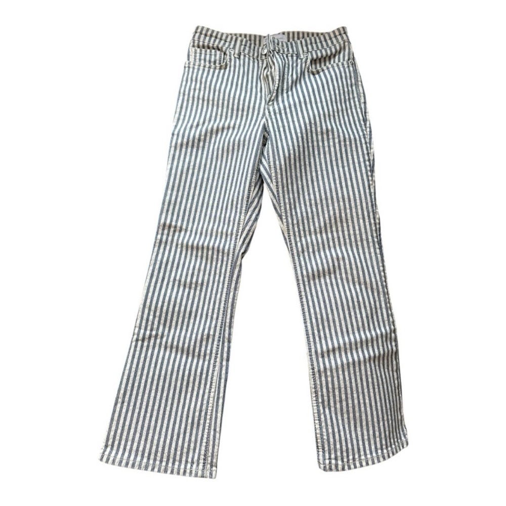 Zara striped jeans